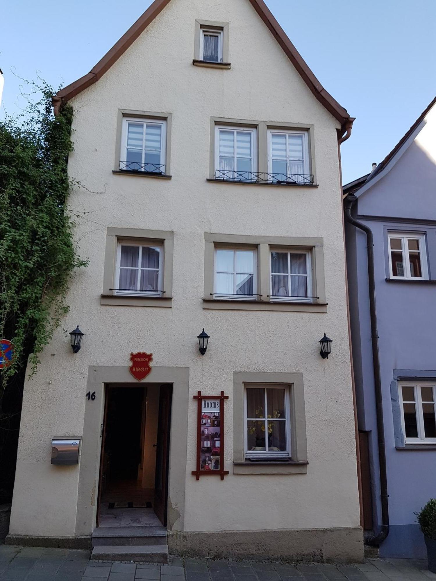Pension Birgit Rothenburg ob der Tauber Bagian luar foto