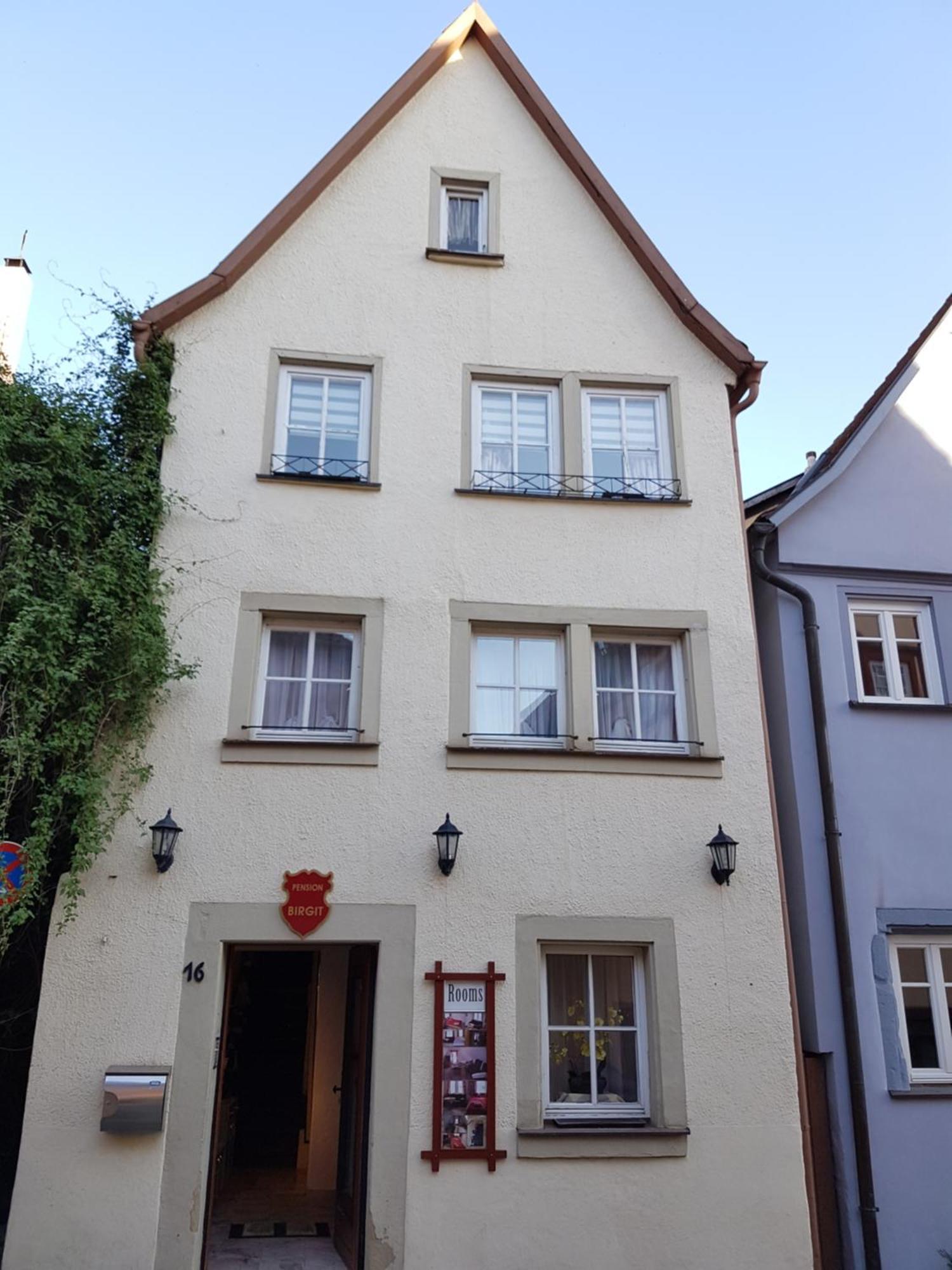 Pension Birgit Rothenburg ob der Tauber Bagian luar foto